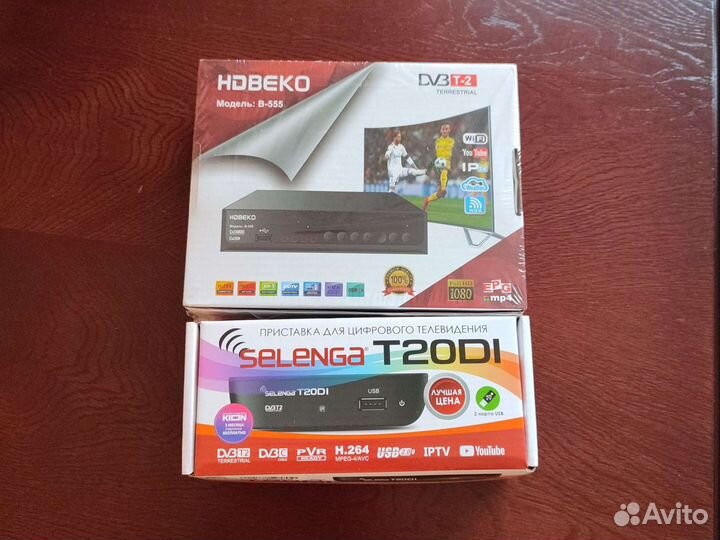 Приставка для телевизора новая