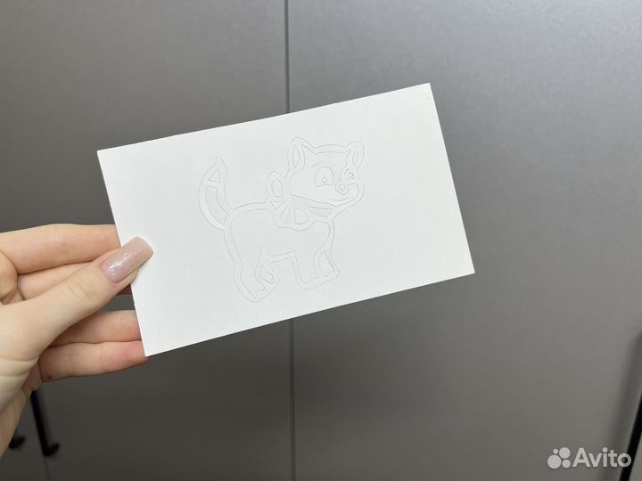 Трафареты для воздушных фломастеров набор 6 шт