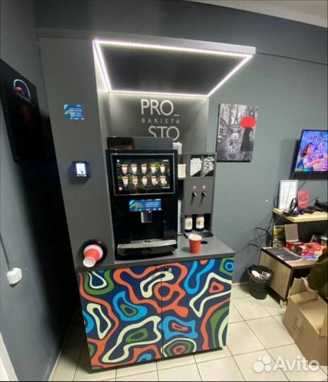 Кофейня самообслуживания от производителя