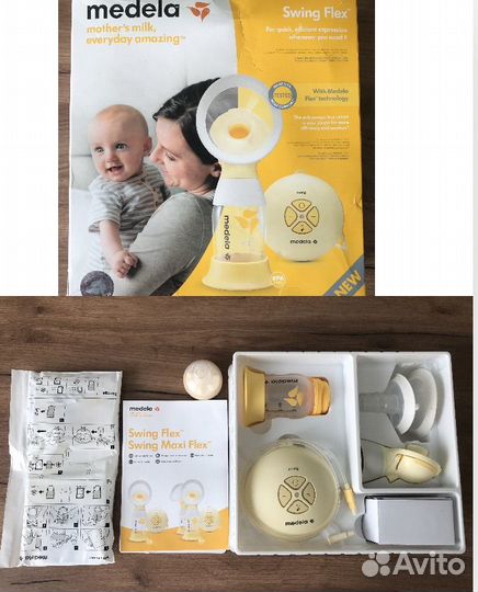 Молокоотсос medela электрический