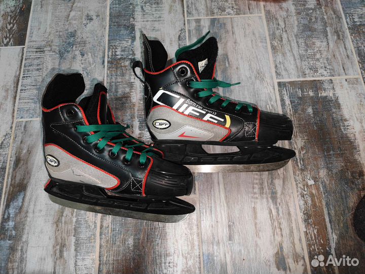 Коньки детские раздвижные размер 35-38