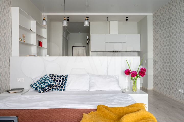 Квартира-студия, 42,7 м², 6/8 эт.