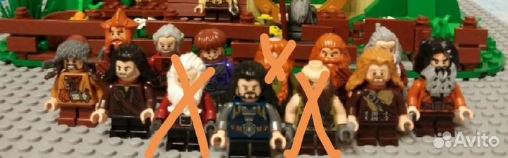 Лего хоббит властелин колец