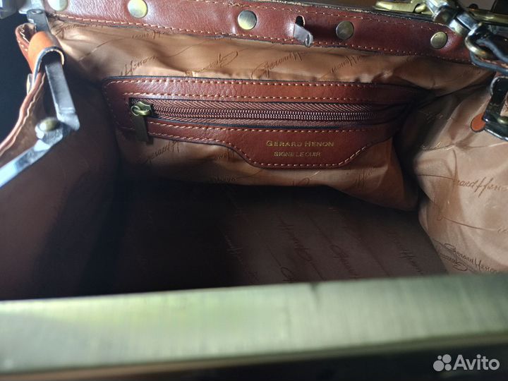 Сумка саквояж женская Gerard Henon