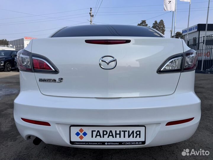 Mazda 3 1.6 AT, 2012, 200 319 км