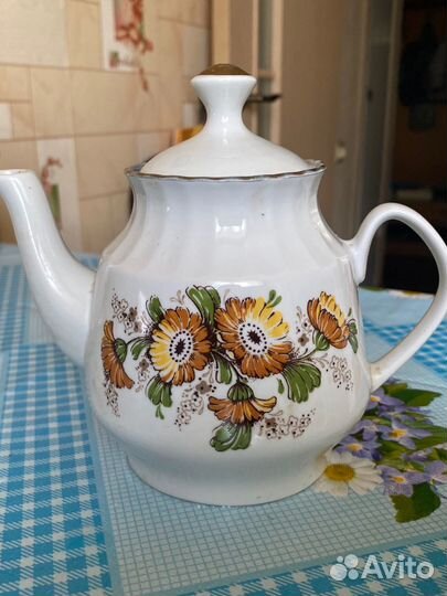 Чайник, молочник, кружка, посуда СССР