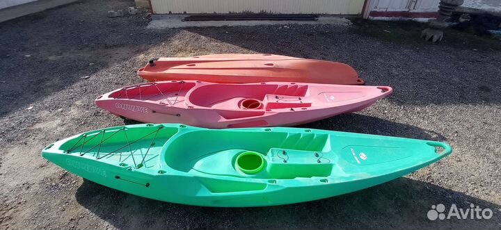 Каяки пластиковые для моря открытые