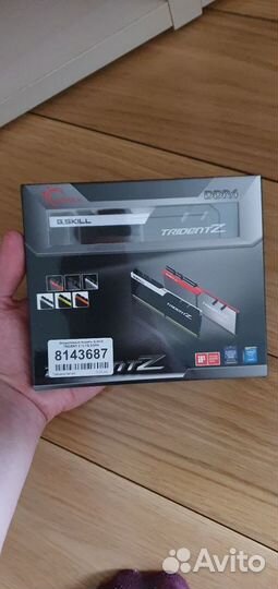 Оперативная память ddr4 16gb 3200 g skill tridentZ