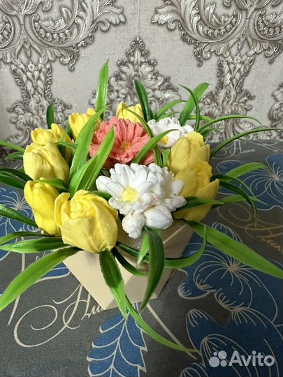 Букет из мыла