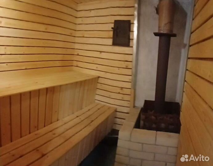 Русская баня на дровах