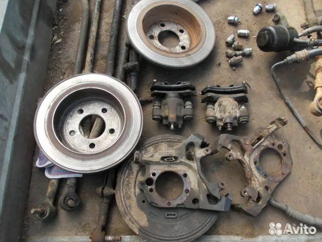 Комлект задних дисковых тормозов jeep