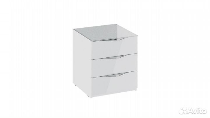 Тумба прикроватная Глосс с 3 ящиками тд 319.03.02