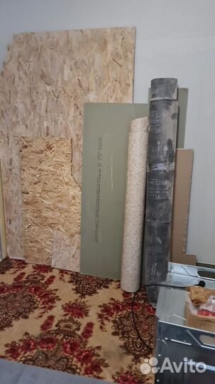 Остатки строительных материалов