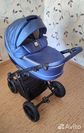 Коляска 3 в 1 zeo camarelo