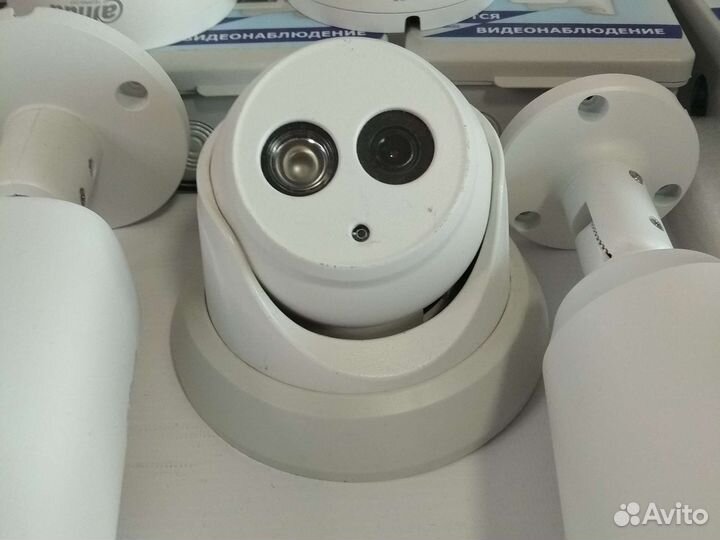 Комплект уличного видеонаблюдения16 камер микрофон