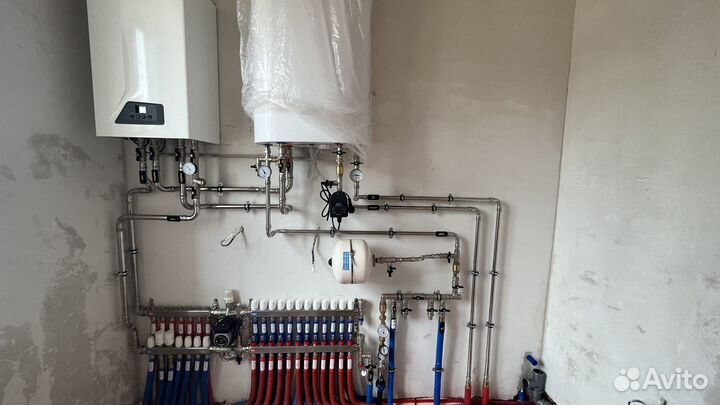 Монтаж систем отопления. Теплый пол