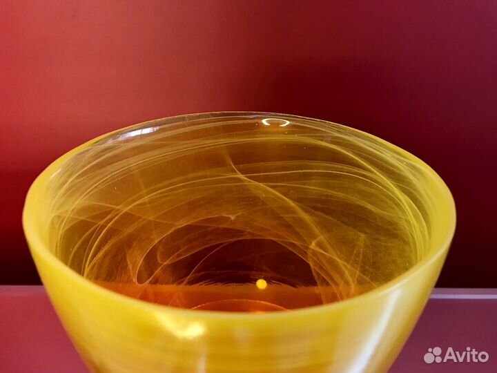 Горшок для орхидеи оранжевый