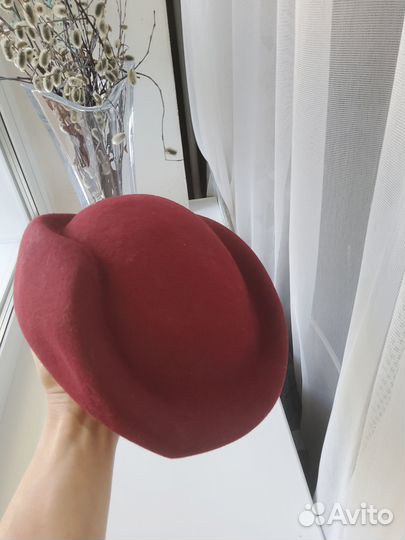 Шляпа фетровая женская