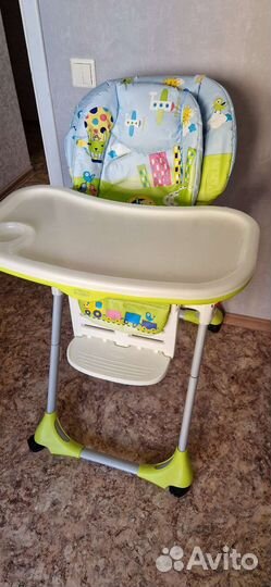 Стульчик для кормления chicco polly