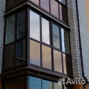 Лоджии пластиковые и алюминиевые