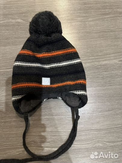 Шапка зимняя для мальчика Crockid 42-44