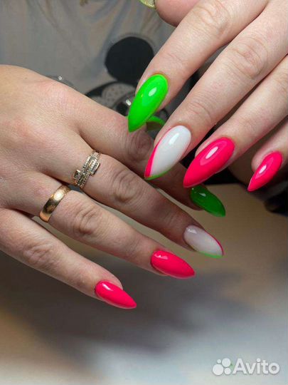 Маникюр с покрытием и любые дизайны/наращивание