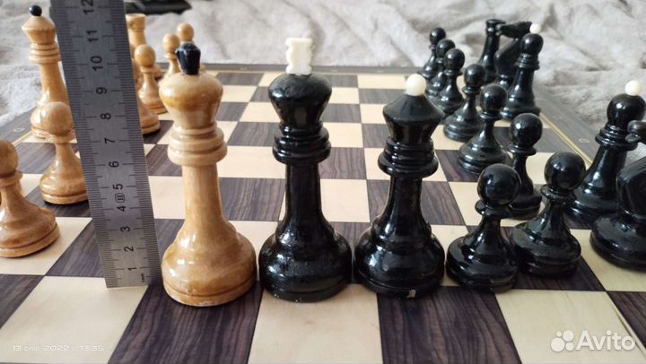 Шахматные фигуры турнирные СССР с утяжелителем