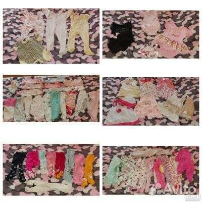 Вещи девочке от 0 до 2х лет