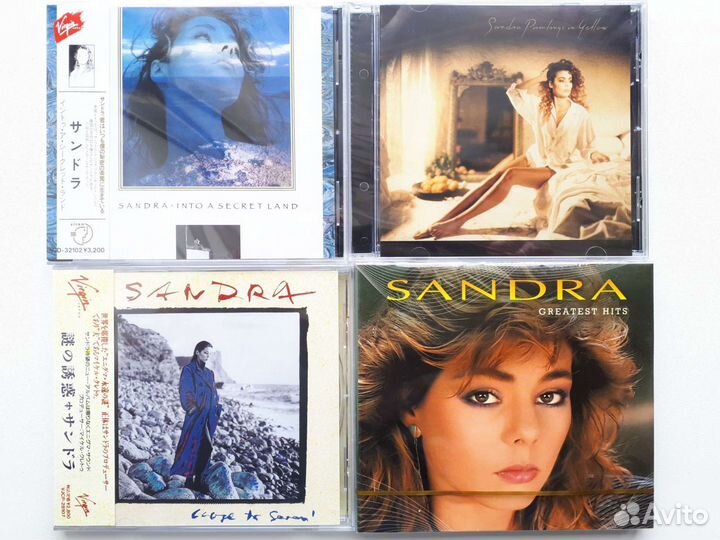 CD диски Bad Boys Blue, C.C.Catch, Sandra, Fancy