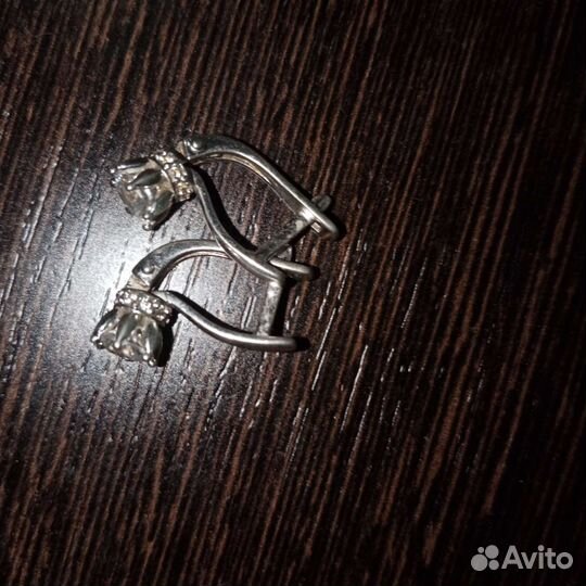 Серебряные серьги