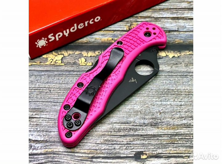 Spyderco delica 4 s30v black