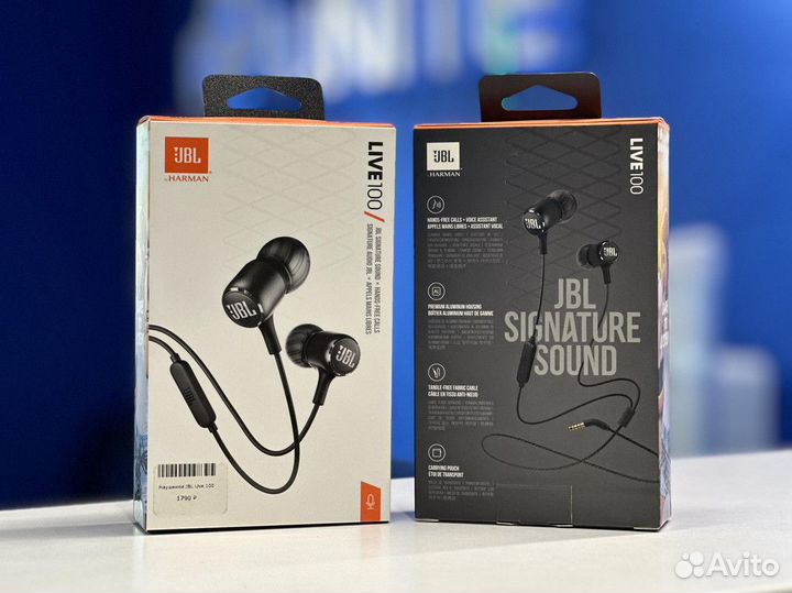 Наушники JBL Live 100