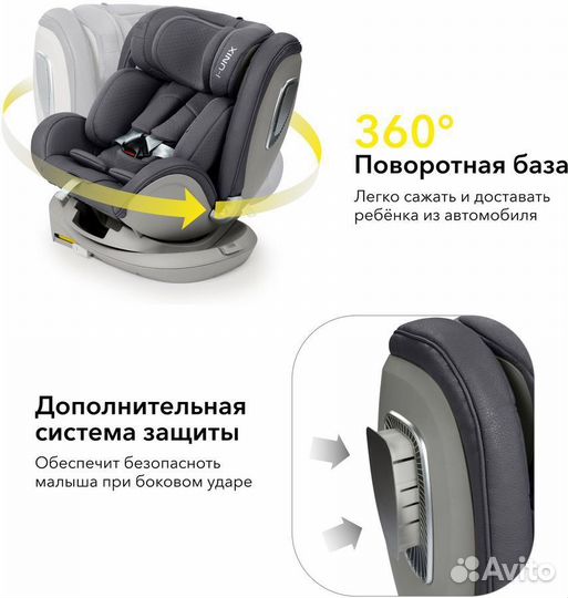 Автокресло детское Happy Baby,гр 0/1/2/3, до 36 кг