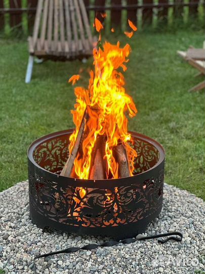 Костровая чаша круглая с доставкой