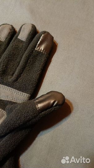 Перчатки на флисе тонкие