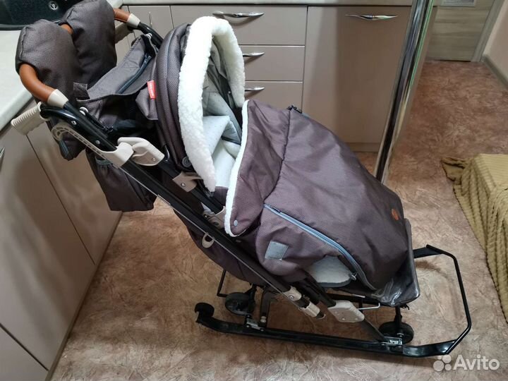 Санки коляска ника 7-8к