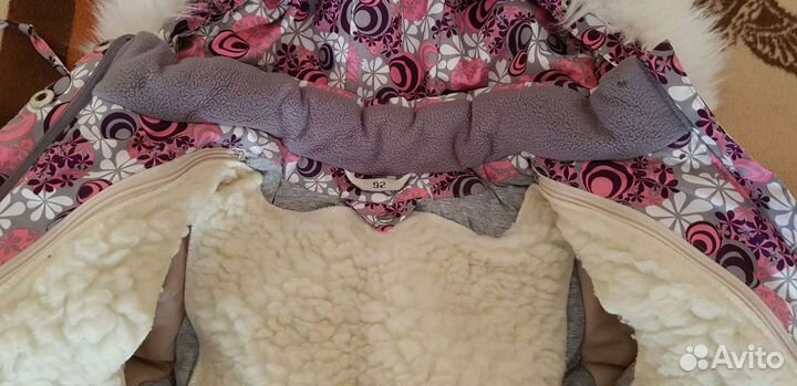 Зимний костюм для девочки