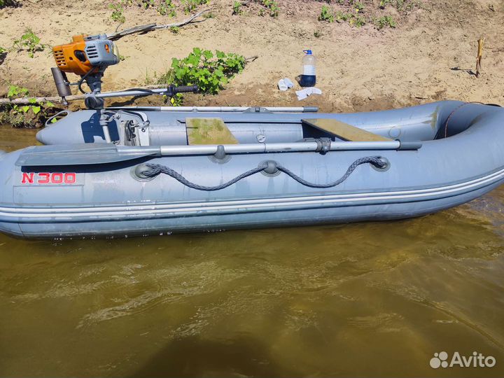 Надувная лодка пвх с мотором