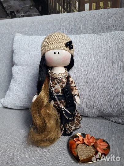 Текстильная кукла ручной работы