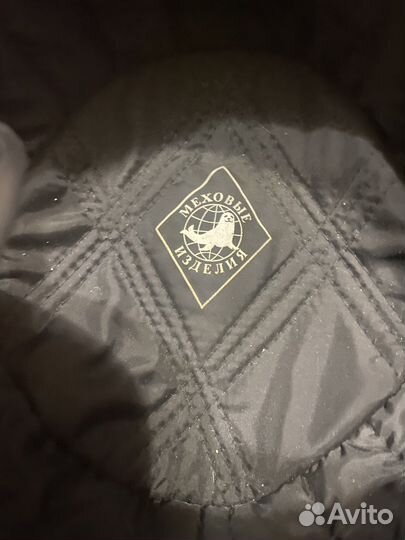 Меховая мужская кепка