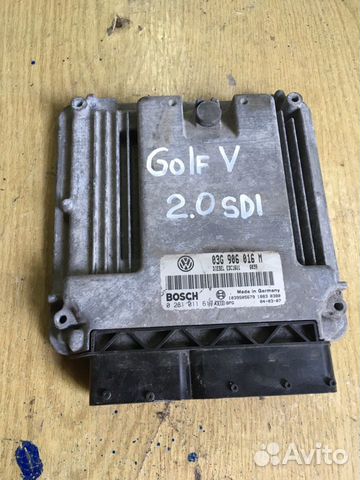 Эбу 03G906016M Golf V 2.0sdi