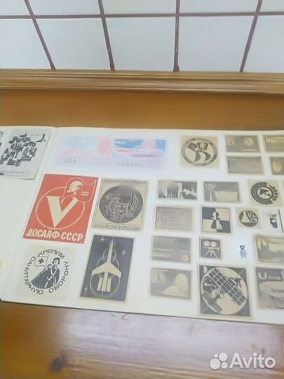 Спичечные этикетки, лотерейные билеты СССР