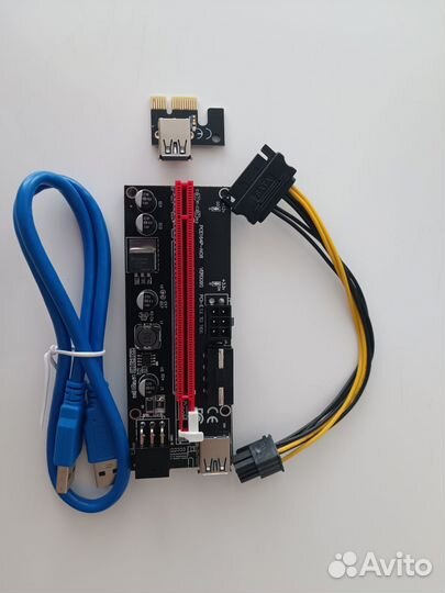 Райзер pci-e 009s новые