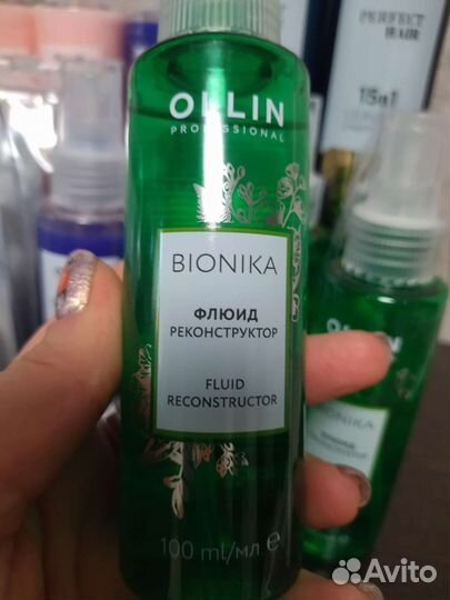 Ollin флюид, сыворотка, нейтрализующий спрей