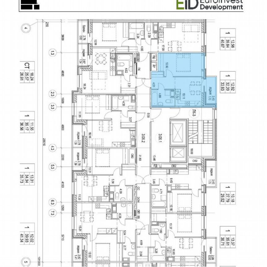 1-к. квартира, 33,9 м², 10/12 эт.