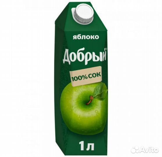 Сок Добрый Яблоко 1л