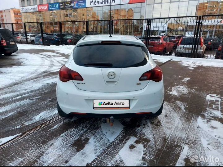 Opel Astra 1.6 МТ, 2012, 230 000 км