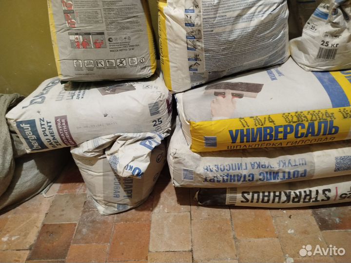 Штукатурка и шпатлёвка