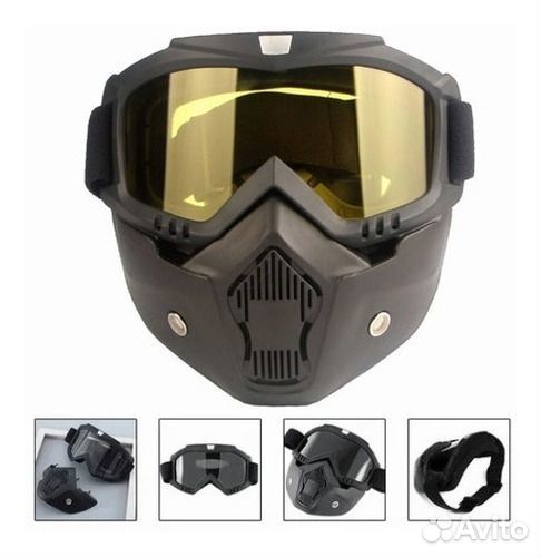 Маска защитная для экстремального спорта и игр