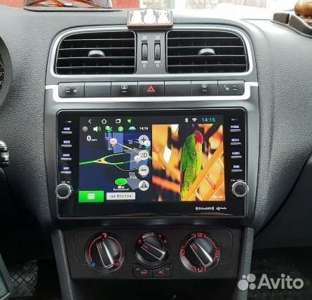 Volkswagen Polo магнитола Android с крутилками
